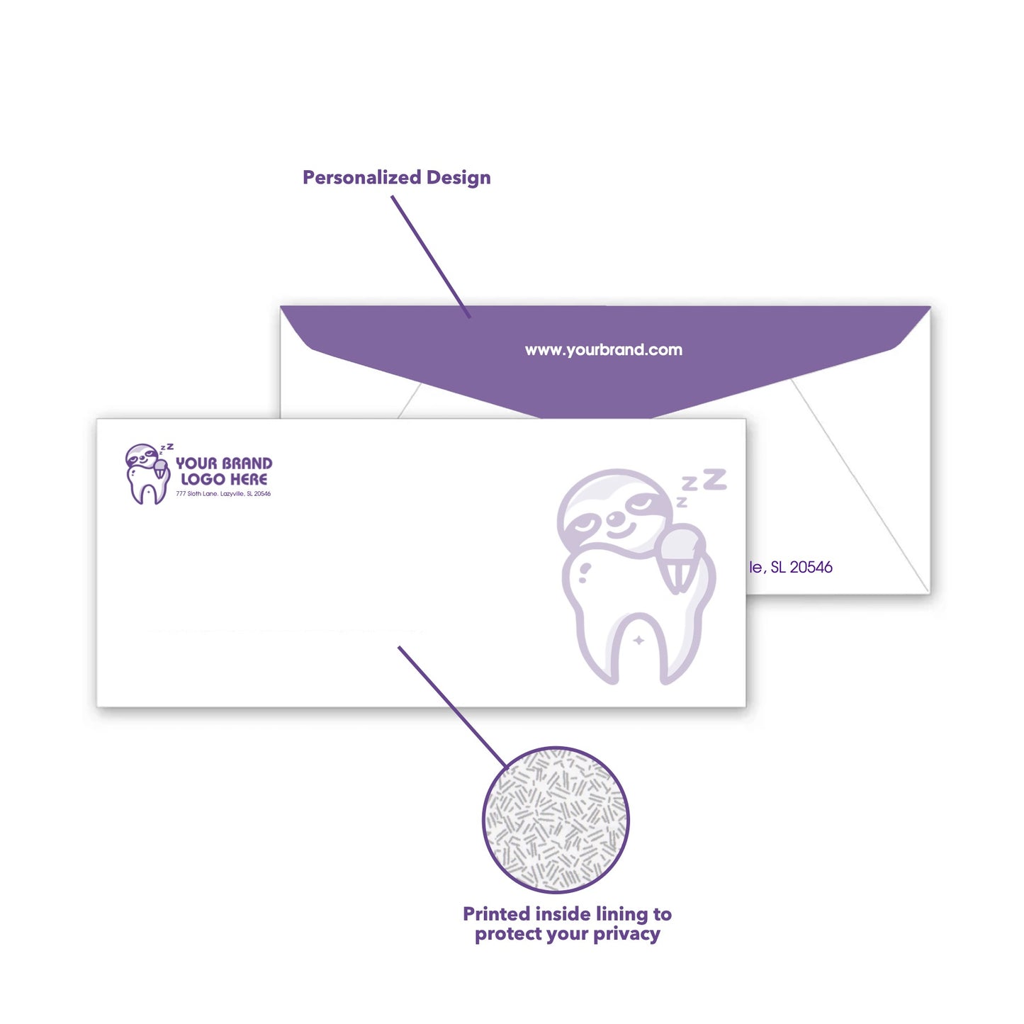 #10 Security Tinted Envelopes