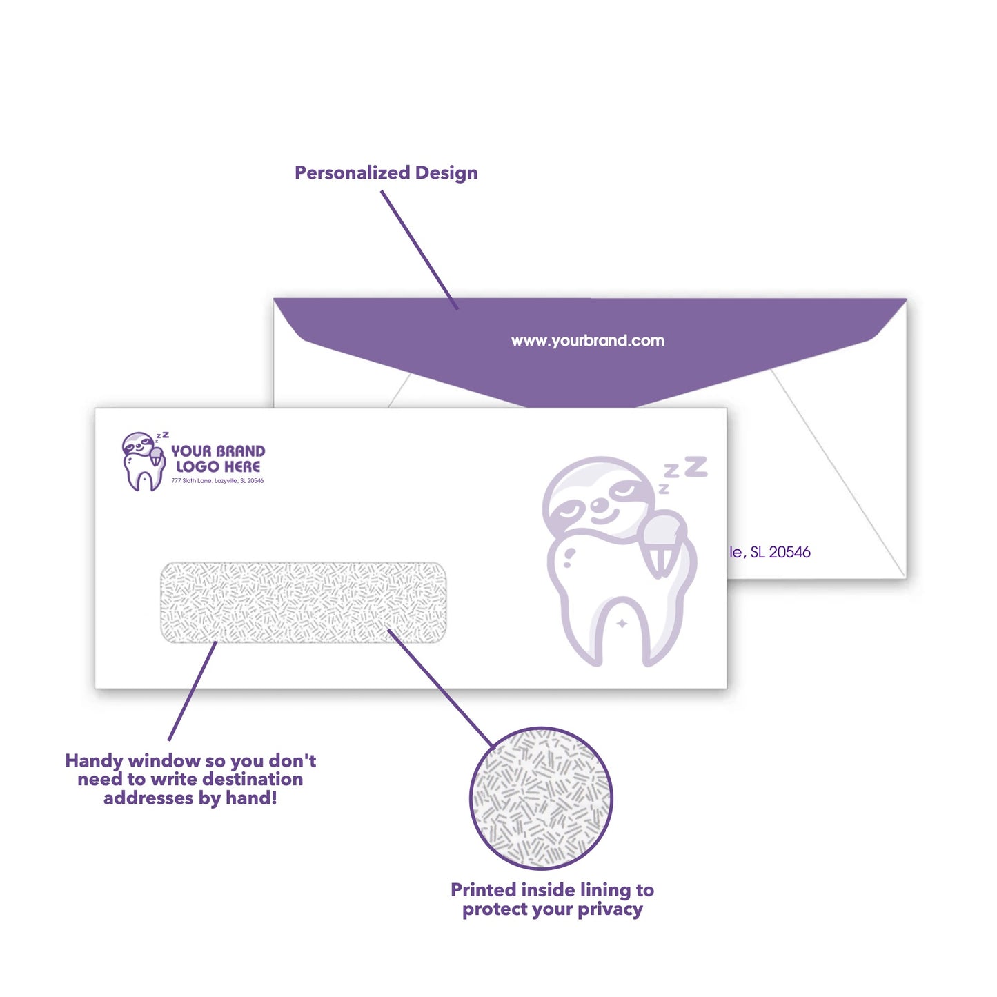 #10 Security Tinted Envelopes